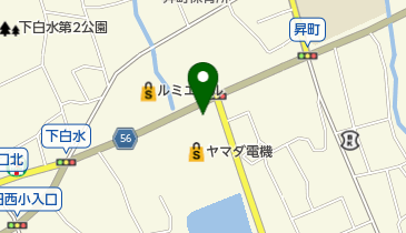 ウエスト 春日下白水店の地図画像