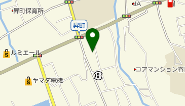 麺勝昇町店の地図画像