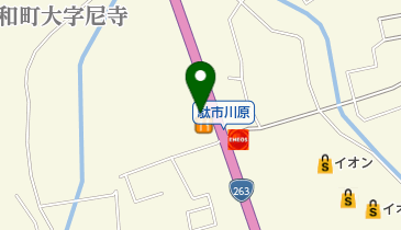 うちだ屋 大和バイパス店の地図画像