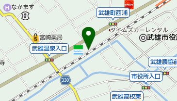 鉄板焼き ぶらんこの地図画像