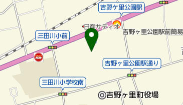 ウエストうどん 三田川店の地図画像