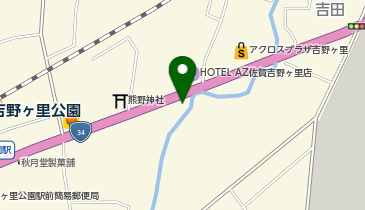 どん亭の地図画像