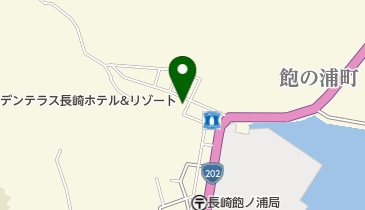 海カフェの地図画像