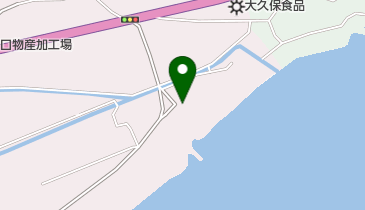 磯料理 あじ彩の地図画像