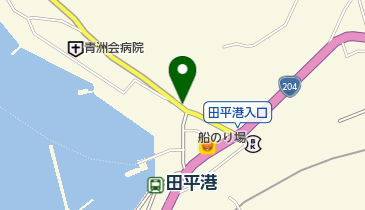 だるま食堂の地図画像