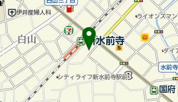 菜の花 一品料理お食事処の地図画像