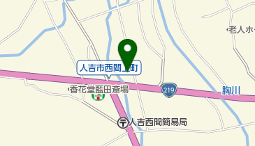 人吉馳走 いず美の地図画像