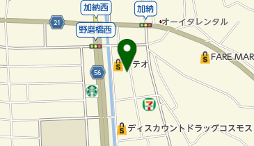 麩茶房 蕨屋warabiyaの地図画像