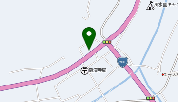 耶馬の森の地図画像