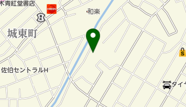 お食事処由布の地図画像