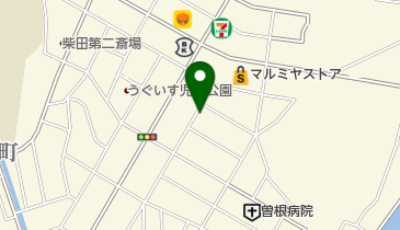 山茶花の地図画像