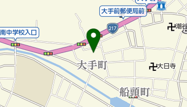 万福村の地図画像