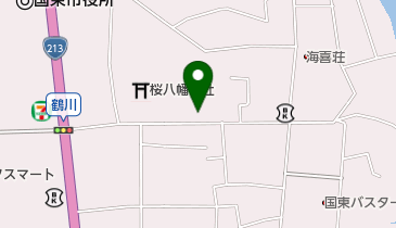 寿し勝若竹の地図画像