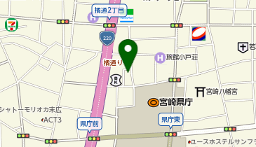 (有)和食の橘の地図画像