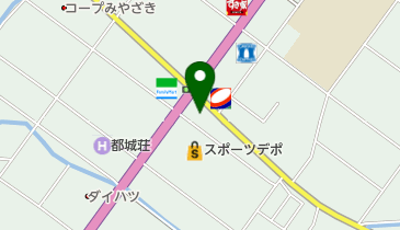 柳川屋 都城店の地図画像