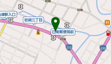 和食処 日向路の地図画像