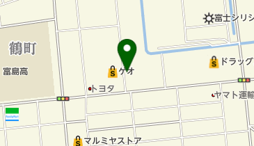 キッチン ひむかの地図画像