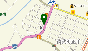 地鶏もも焼専門店 大納言 清武本店の地図画像