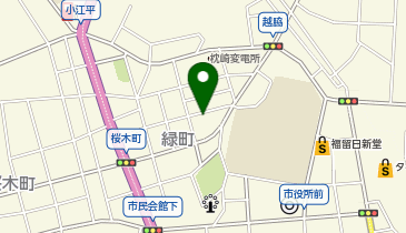 焼酎庵 真鯛の地図画像