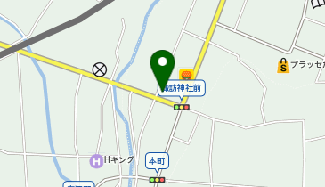 ろばた焼のすずめの地図画像