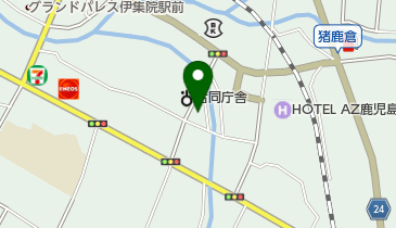 十八番館の地図画像