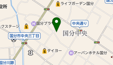 一天張の地図画像