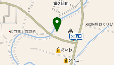 だいこんの花の地図画像