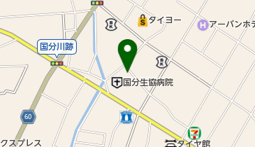 ろばた焼ほどほどの地図画像