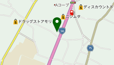 鶴の家の地図画像