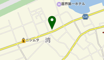 焼肉海鮮 福はらの地図画像