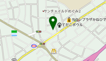 オーズカンパニーの地図画像