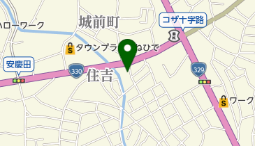 おでん 京香の地図画像
