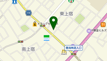 もんじゃHOUSEの地図画像