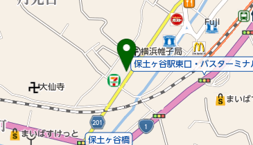 もんじゃ衛門の地図画像