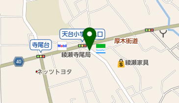 さくらんぼの地図画像