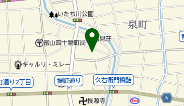 ふじいお好焼店の地図画像