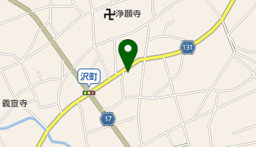 たぬきの地図画像