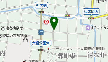 田中屋の地図画像