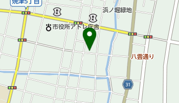 うら梅 焼津店の地図画像