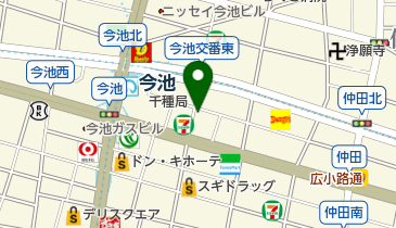 今池屋の地図画像
