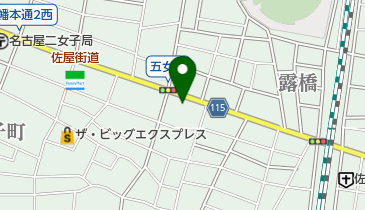 美津乃の地図画像