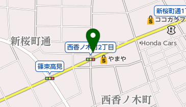 いなほやの地図画像