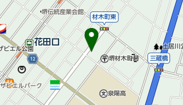 けん蔵の地図画像