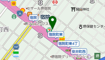 ふくや 本店の地図画像