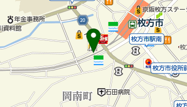 鶴橋 風月 枚方店の地図画像