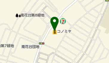 てるてるぼうず 南花台店の地図画像