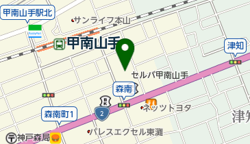 うさぎの地図画像