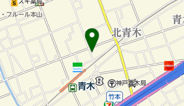すゑちゃん 青木店の地図画像