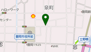 豊裕の地図画像