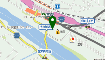 矢落の地図画像